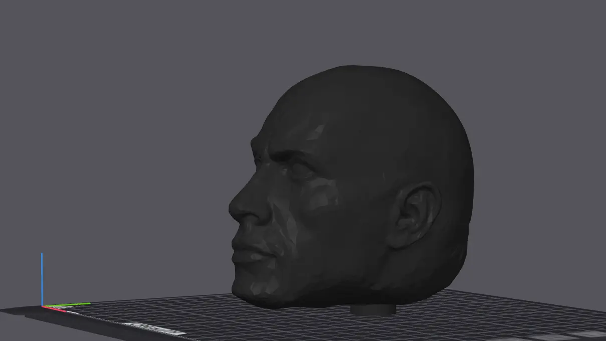 Dwayne “The Rock” Shifter — Thrustmaster Shift Knob — modelo 3D