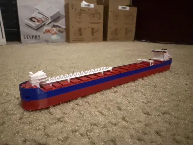 Algoma Endeavour Lake Freighter (1:1000) — modelo 3D