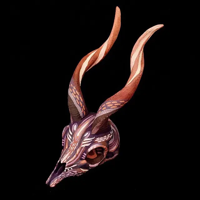 Markhor Skull — modelo 3D