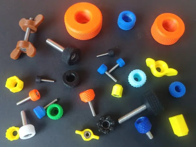 Fully parametric knob generator — modelo 3D