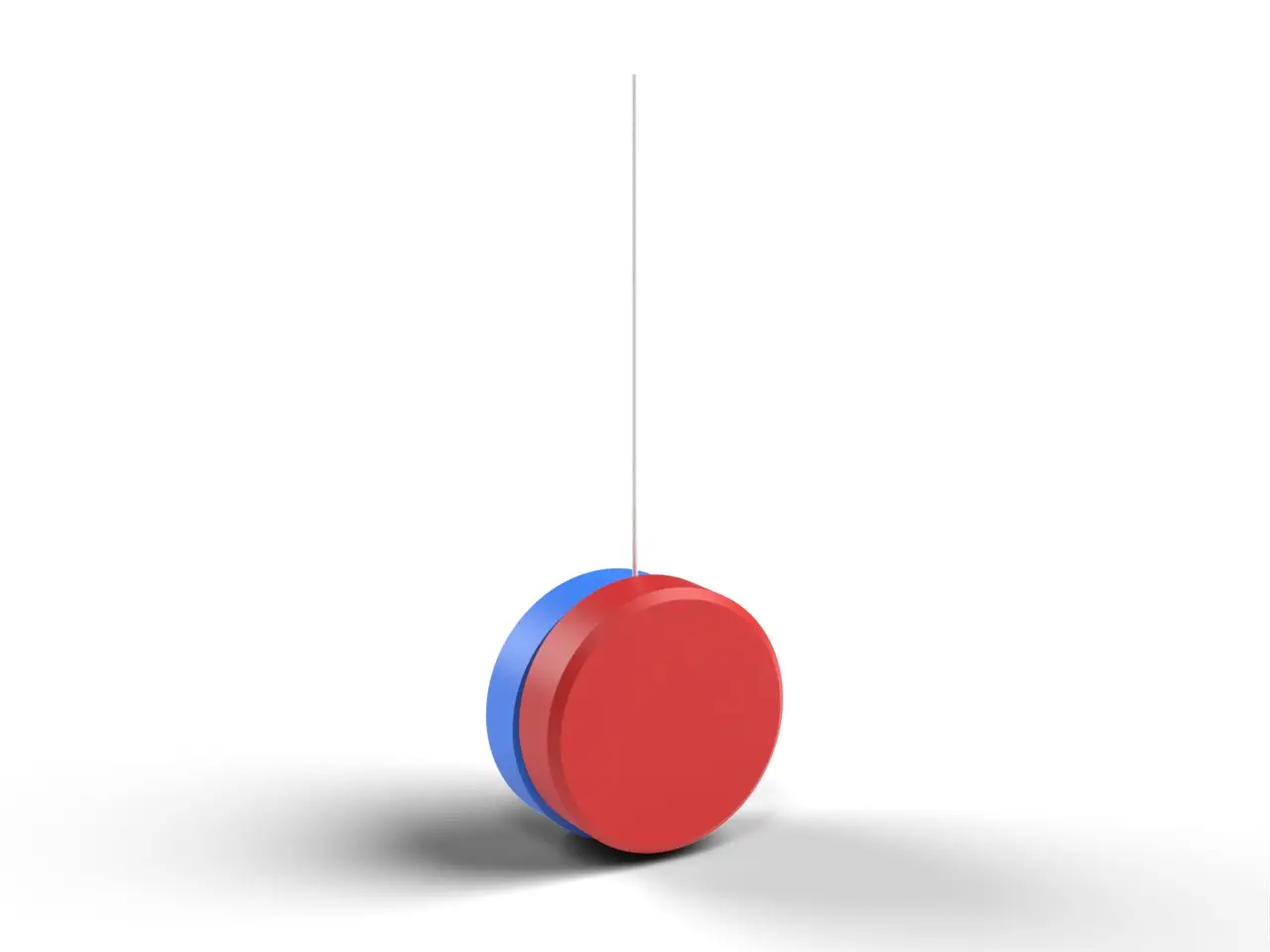 Yo-Yo - Classic Butterfly Yo-Yo with Printed Axle, No Supports (OpenSCAD) — modelo 3D