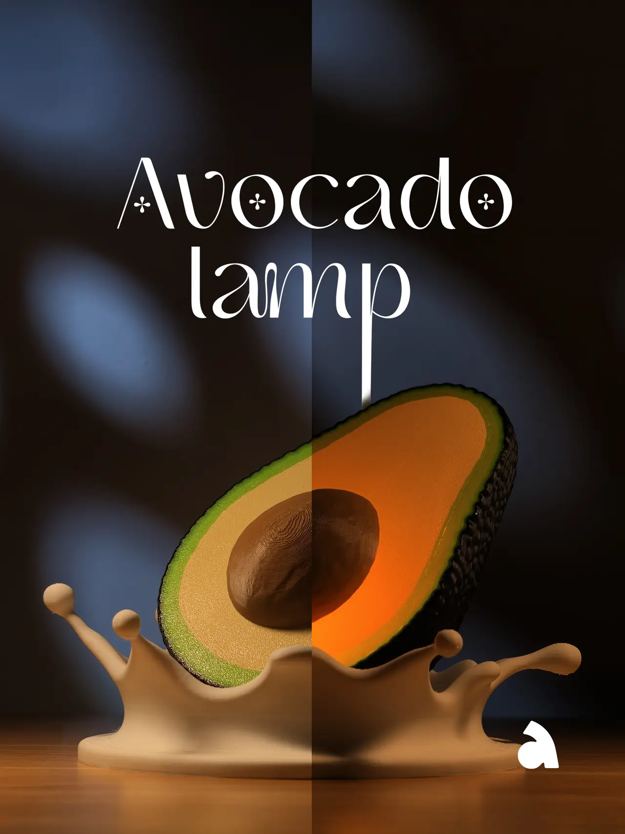 Avocado Lamp – Fruit Lamp Collection — modelo 3D