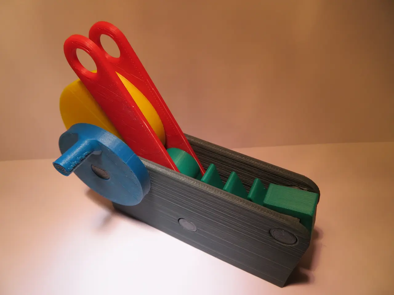 Camshaft spring mechanism — modelo 3D