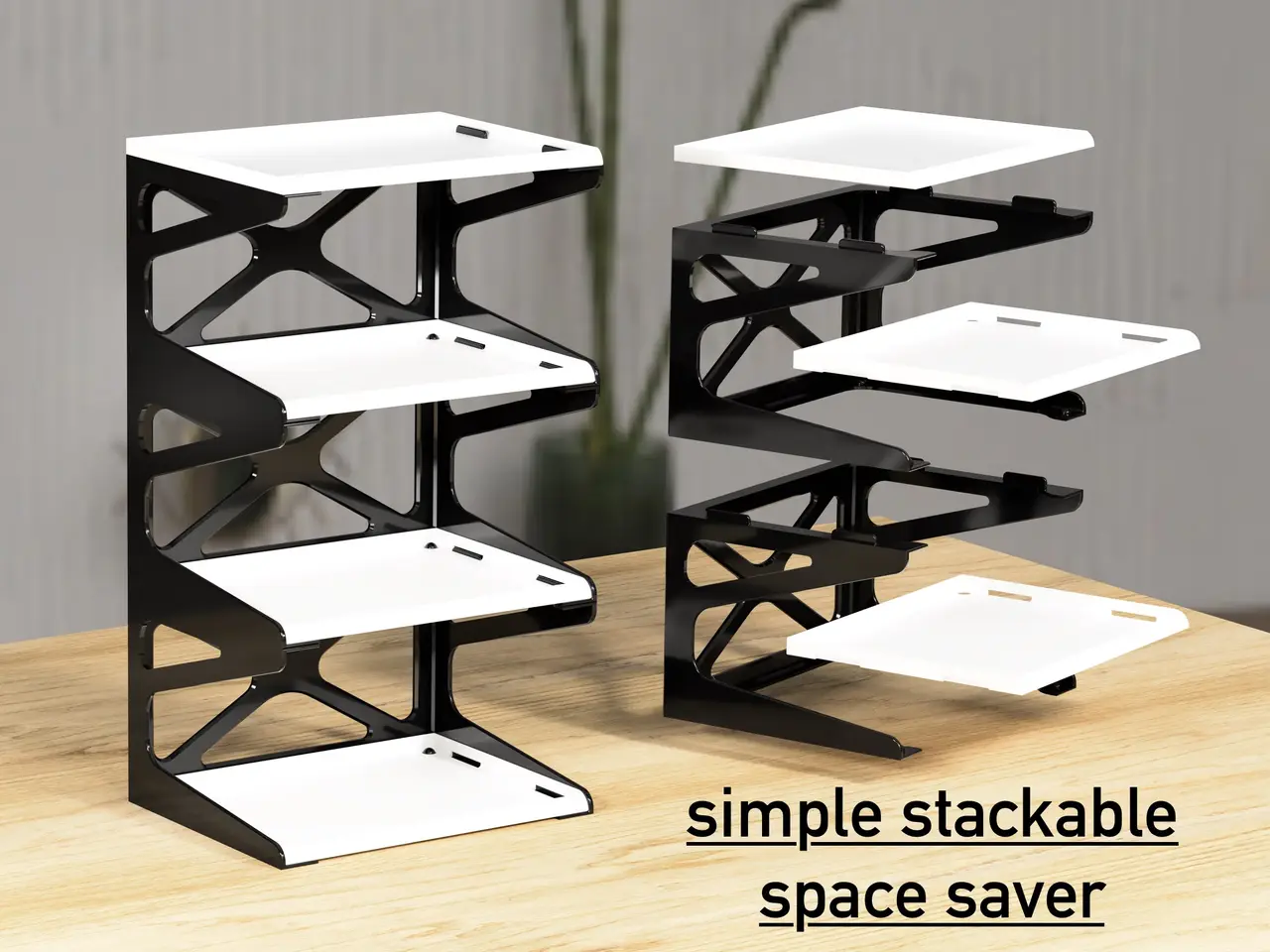 Stackable Shelf Organizer — modelo 3D
