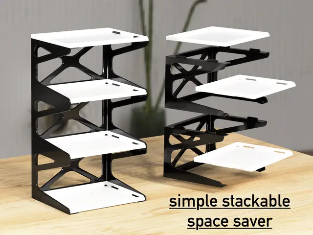 Stackable Shelf Organizer — modelo 3D