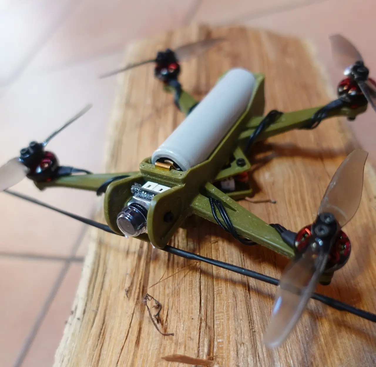 The NanoLongRange Discovery Edition (FPV Quadcopter) — modelo 3D