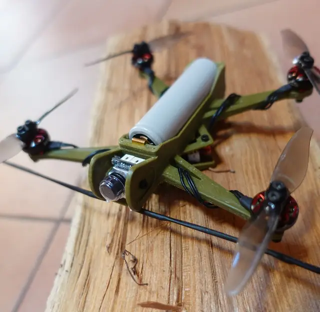 The NanoLongRange Discovery Edition (FPV Quadcopter) — modelo 3D