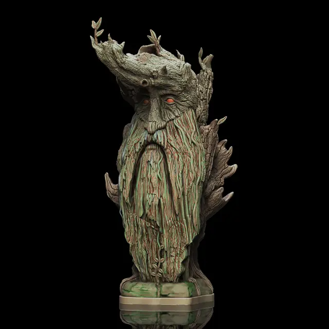 Treebeard Bust — modelo 3D