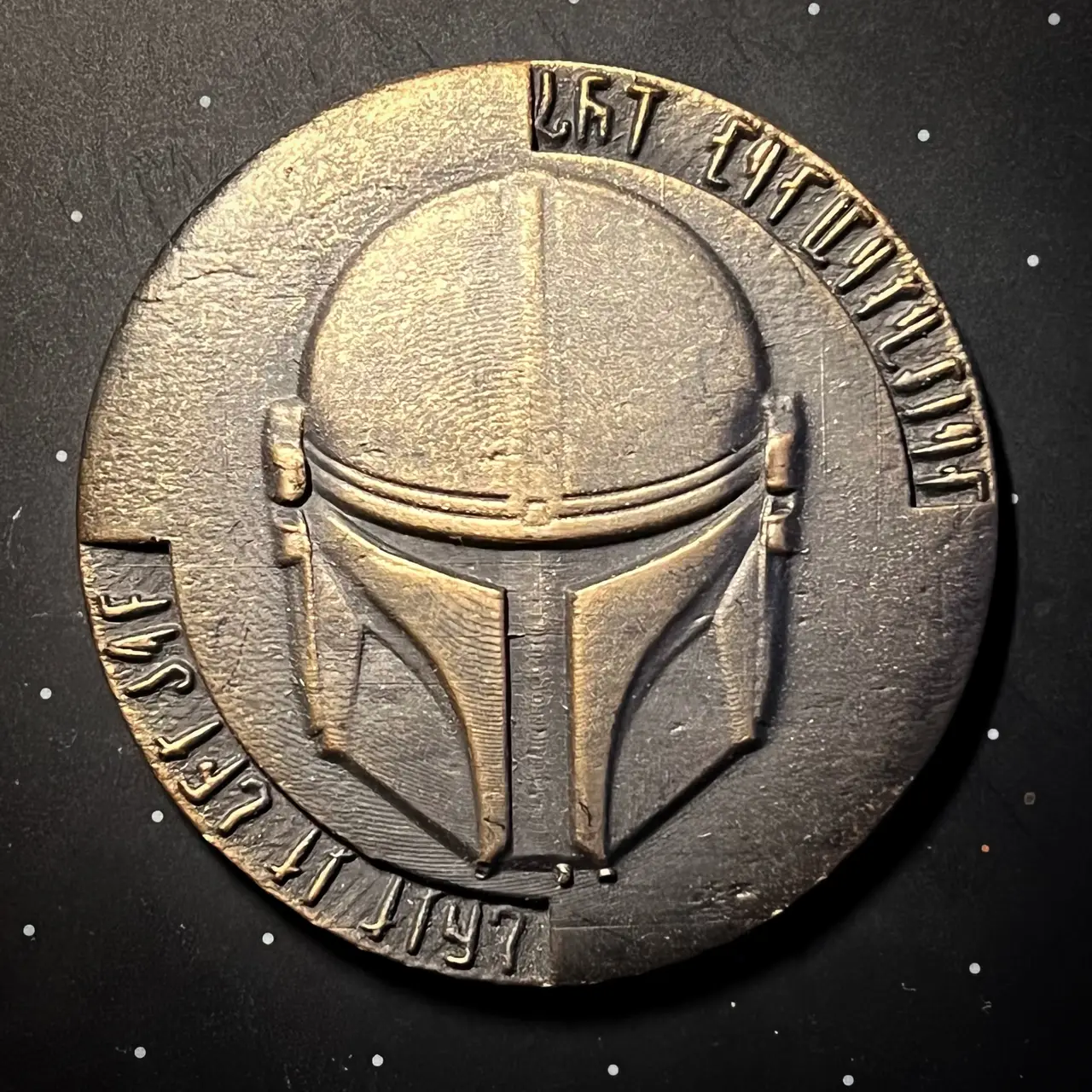 Mandalorian Coin — modelo 3D