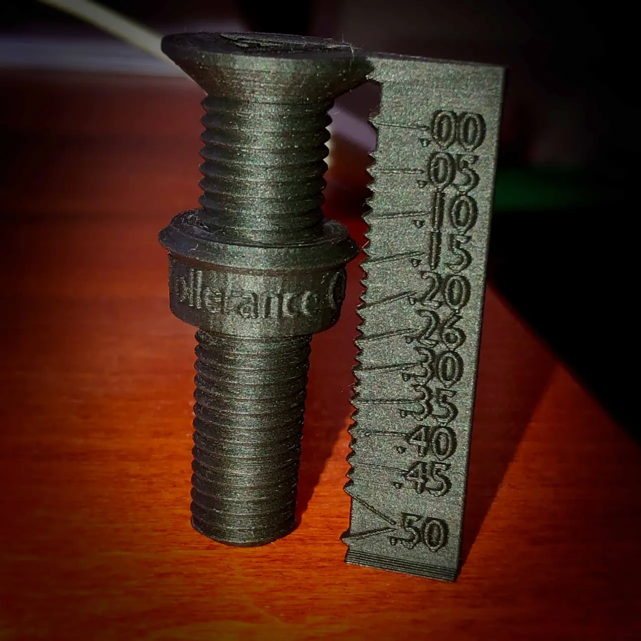 Tolerance Clearance progressive fast test — modelo 3D