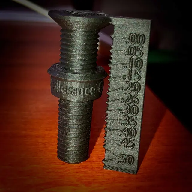 Tolerance Clearance progressive fast test — modelo 3D