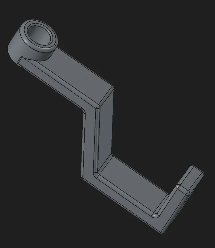 Hard Hat Hook — modelo 3D