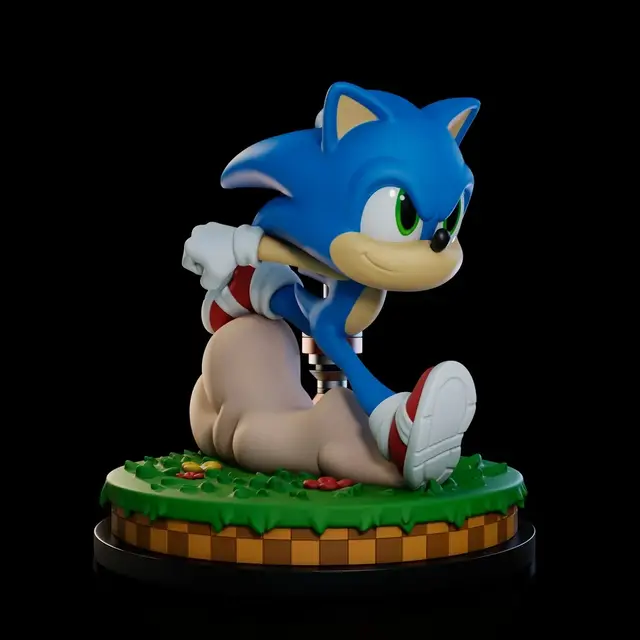 Sonic The Hedgehog — modelo 3D