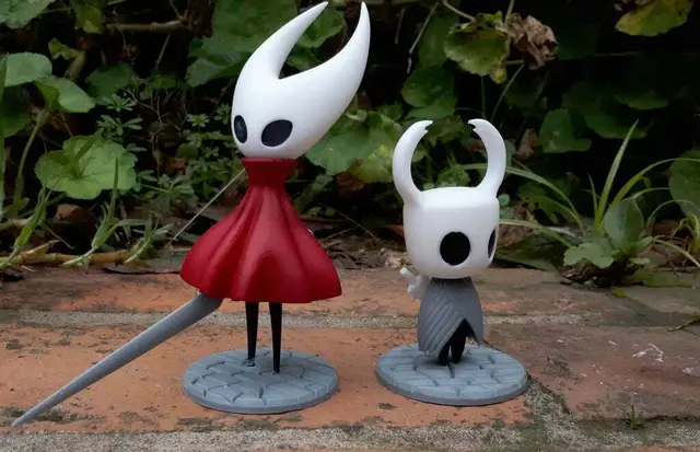 Hollow Knight & Hornet — modelo 3D