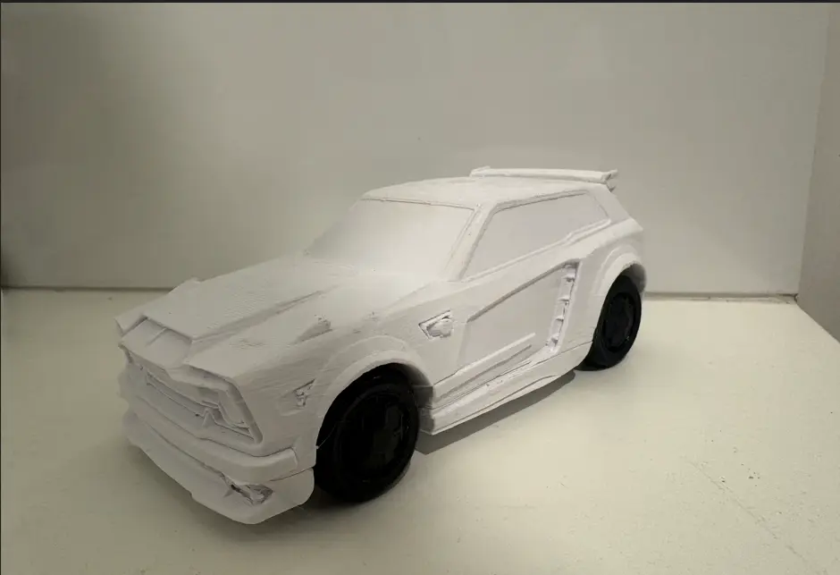 Movable Rocket League Fennec Car — modelo 3D