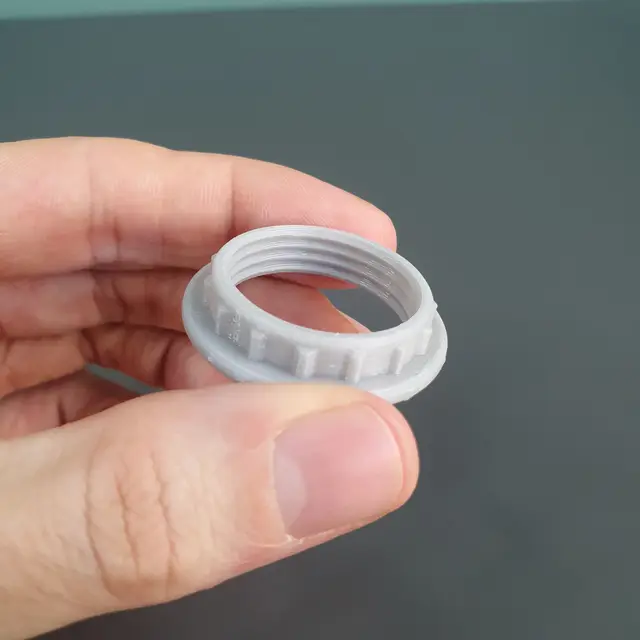 E14 Lamp Shade Ring — modelo 3D