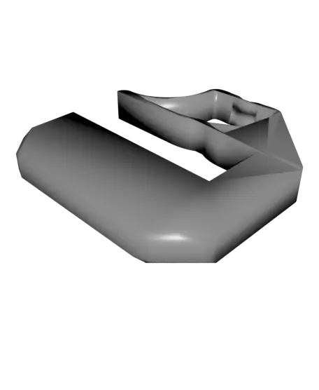 Multiboard Free-Standing Foot with Single Desk/Table Clamp — modelo 3D