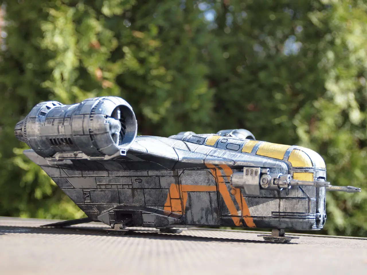 Razor Crest The Mandalorian Screen accurate — modelo 3D
