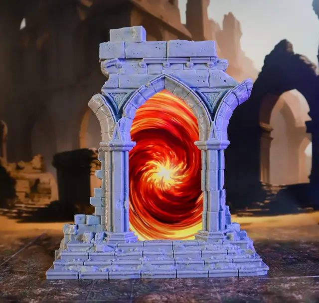 Ruined Archway Portal - Calling Portals — modelo 3D