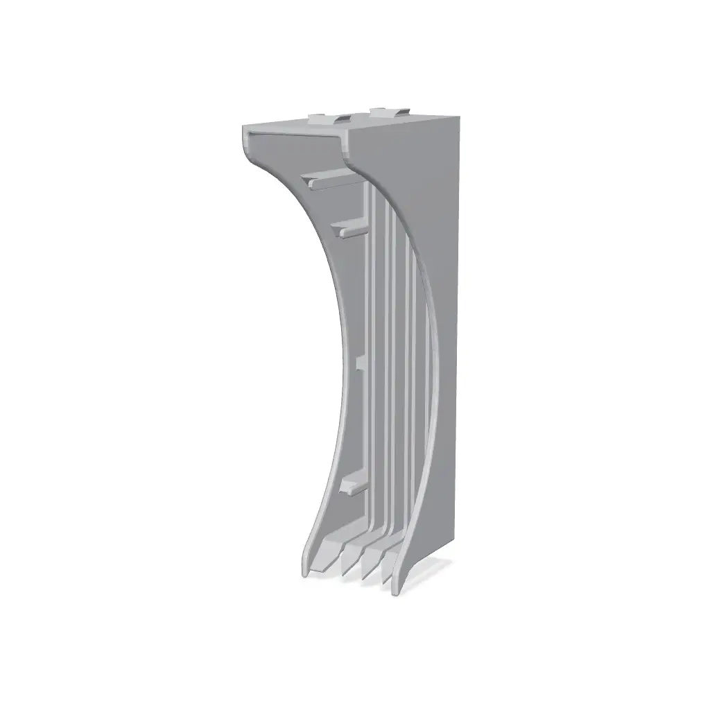 MODRA 200 mm Filament Spool Wall Storage System — modelo 3D