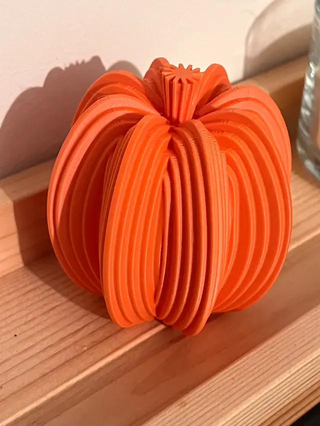 Minimalist pumpking. — modelo 3D