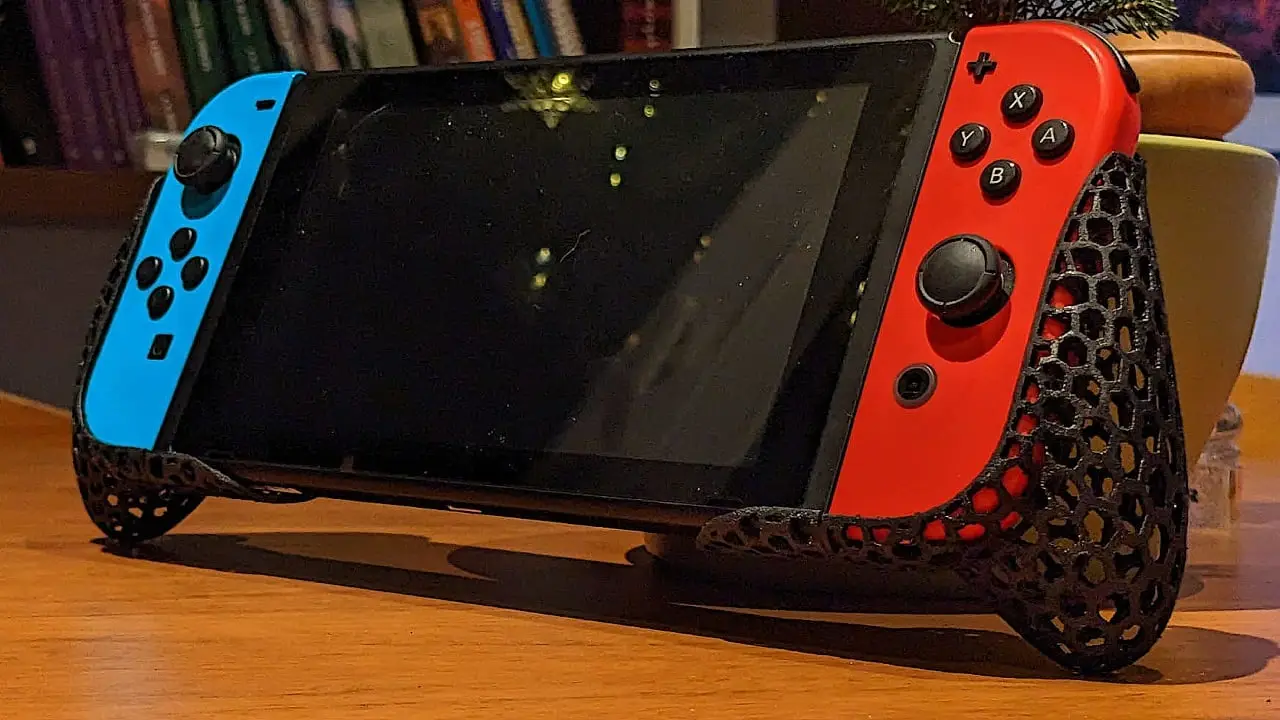 Honeycomb Nintendo Switch Grip (Classic, OLED AND Lite!!!) — modelo 3D