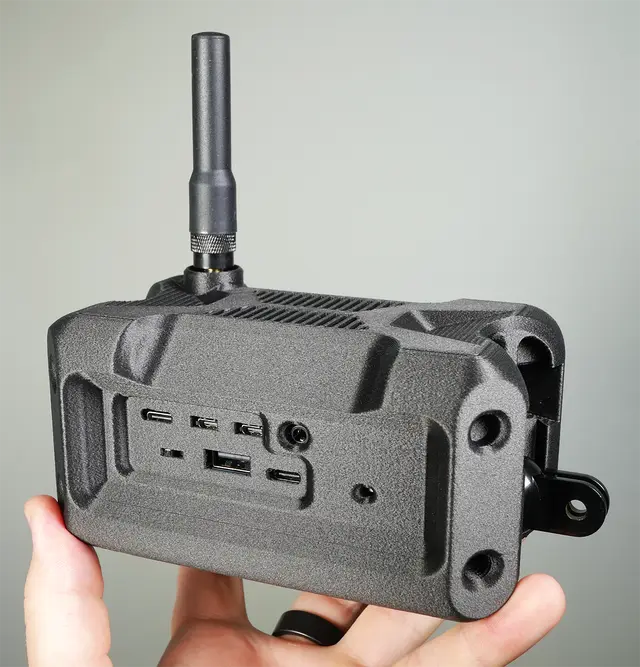 Haven – Case for Raspberry Pi-Based MANET (by Parallel × MorosX) — modelo 3D
