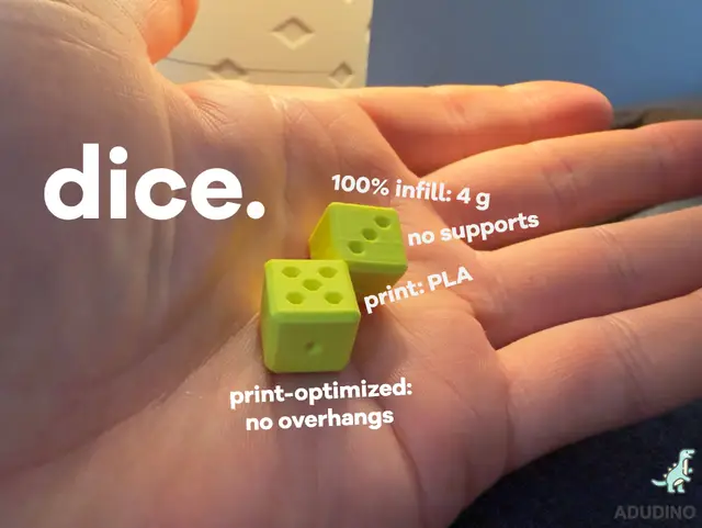Dice — modelo 3D
