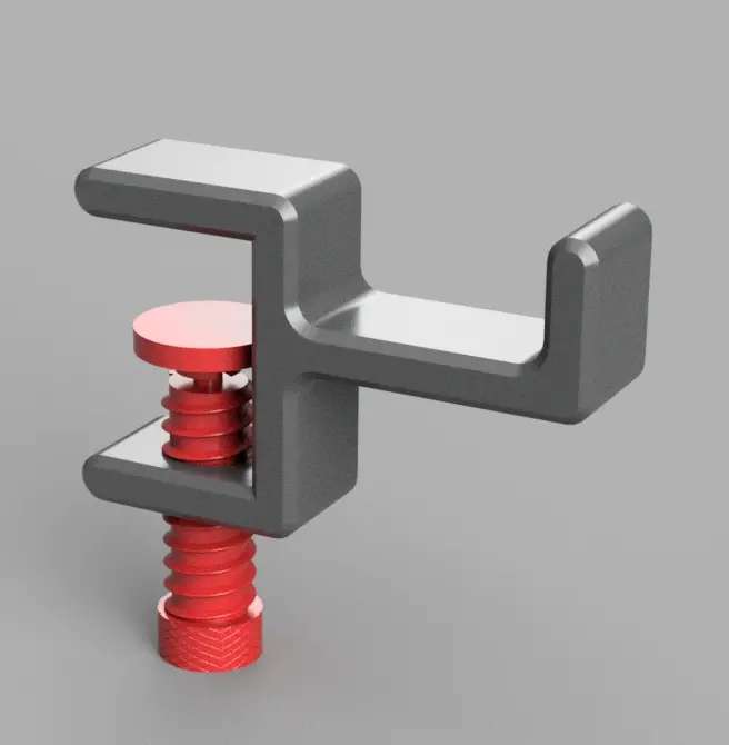 Headphone holder (no support, no screws) — modelo 3D