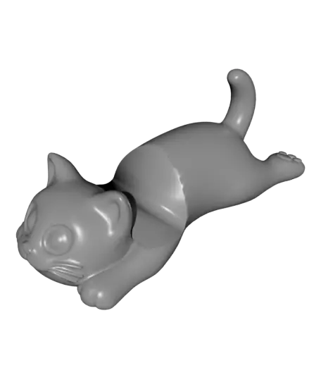 Cat Phone Holder — modelo 3D