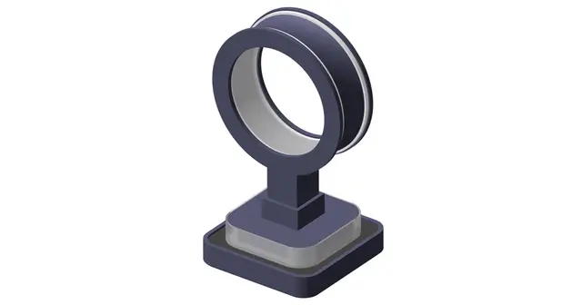 HEADPHONE STAND LAMP — modelo 3D