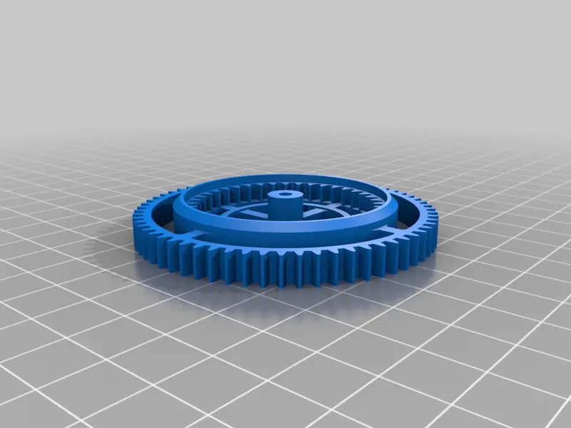 3D printed mechanical Clock with Anchor Escapement — modelo 3D