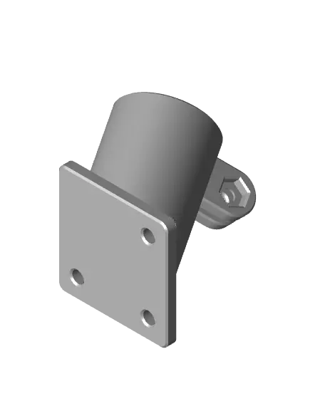 30 mm Castor Wheels Adapter for Neewer Studio Light Tripods — modelo 3D