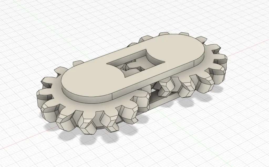 Fidget toy — modelo 3D