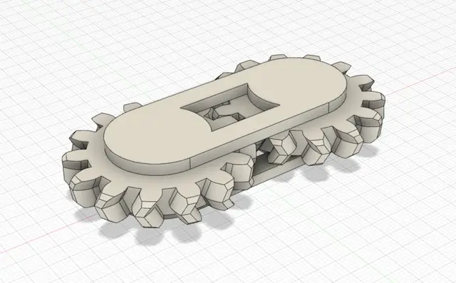 Fidget toy — modelo 3D