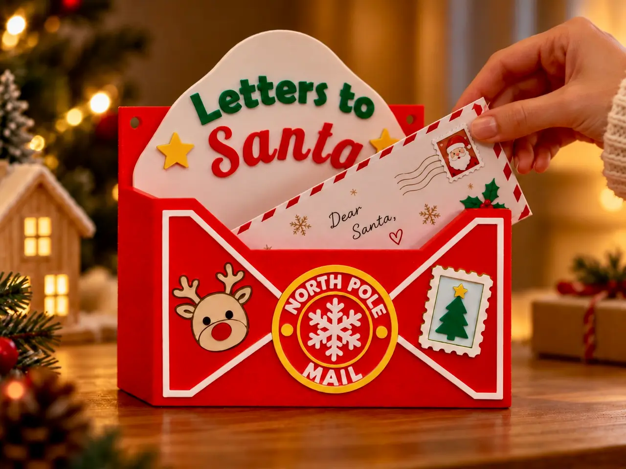Letters to Santa | Christmas Mail — modelo 3D