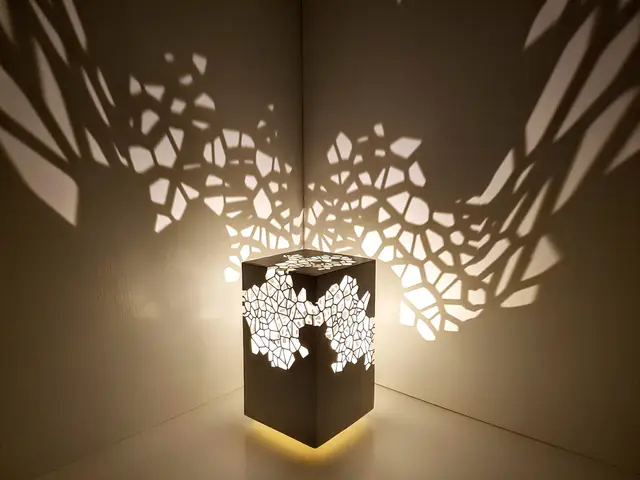 Voronoi Lamp — modelo 3D