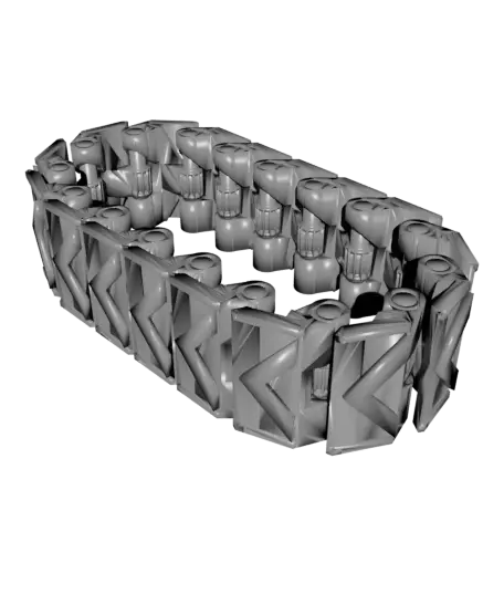 TREAD CLICKER FIDGET — modelo 3D