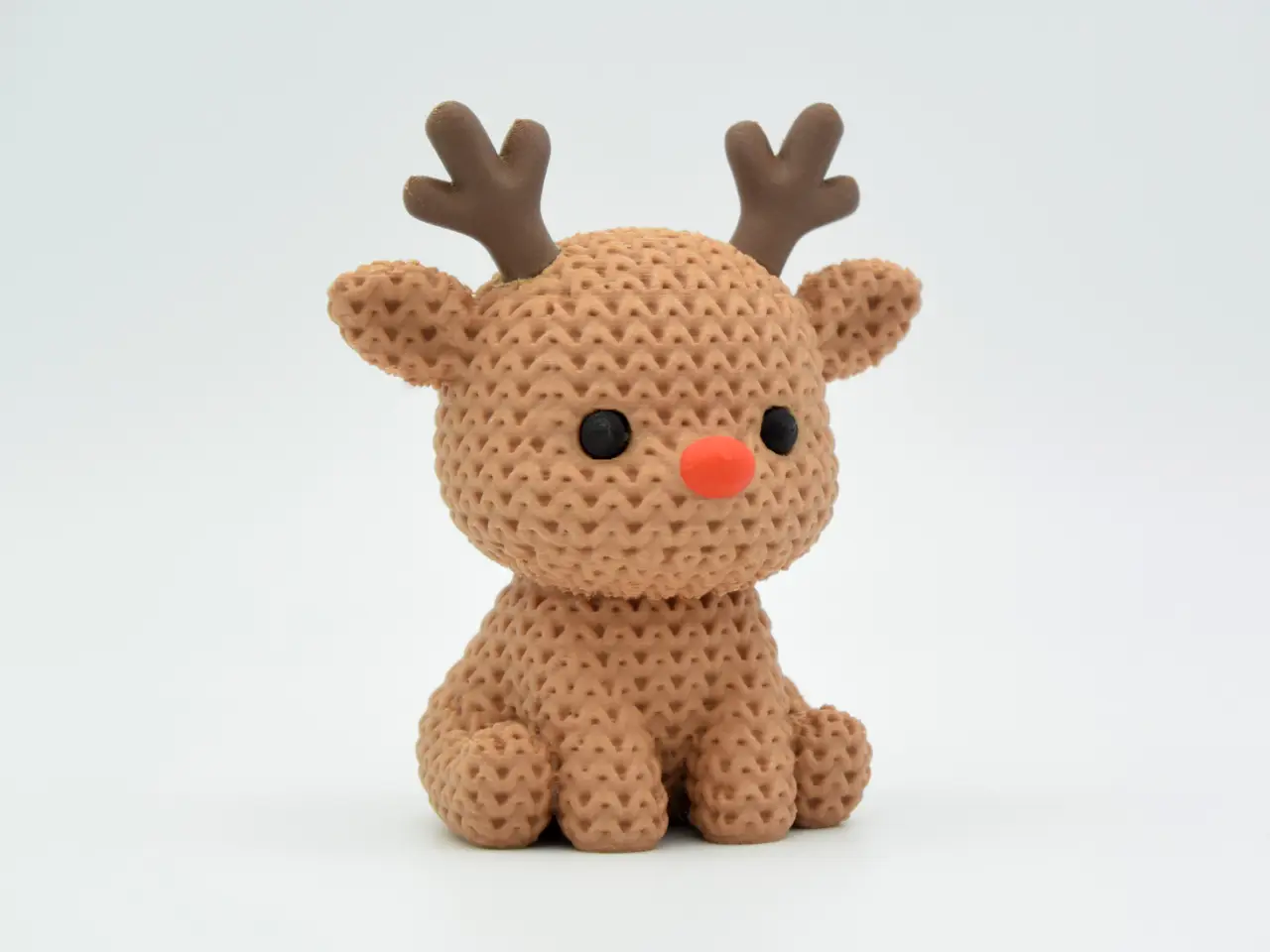 Knitted Reindeer - Christmas — modelo 3D