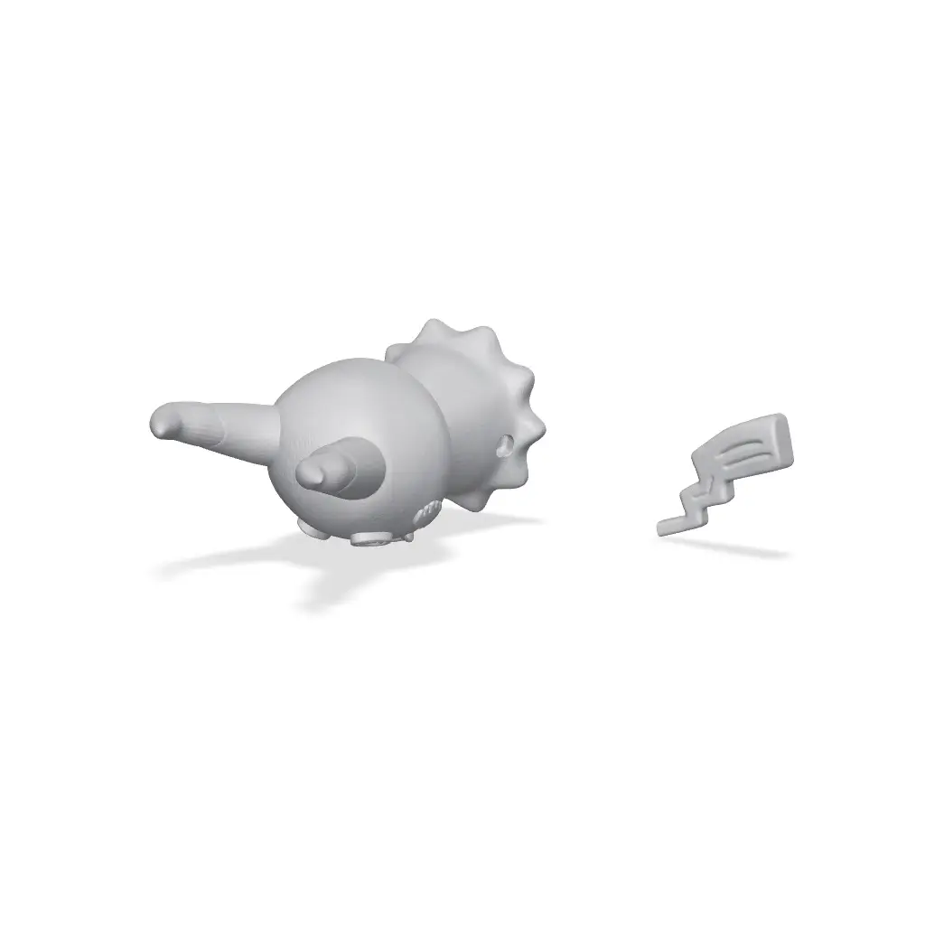 Mimikyu Pokémon Halloween Bobblehead Fidget Toy (FREE!) — modelo 3D