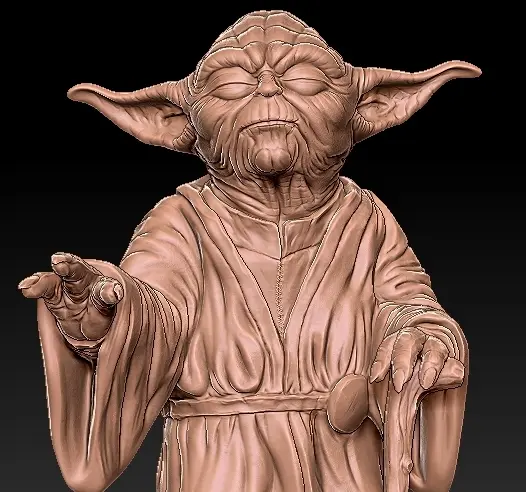 Yoda HD StarWars — modelo 3D