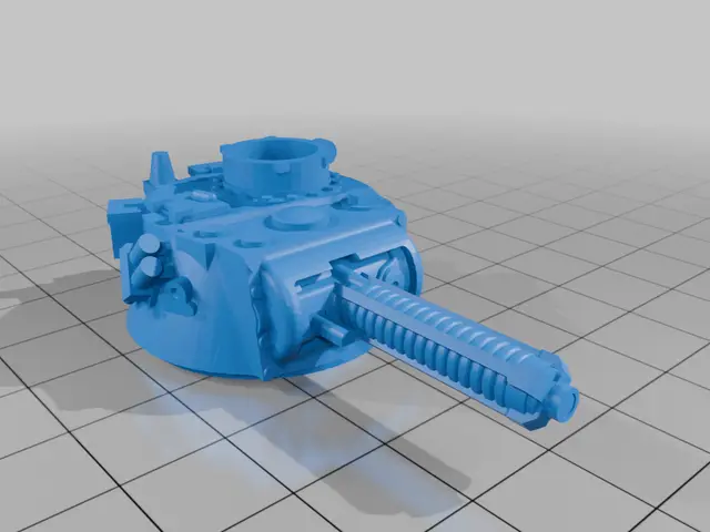 Crude tesla turret for Matilda - Konflikt 47 — modelo 3D