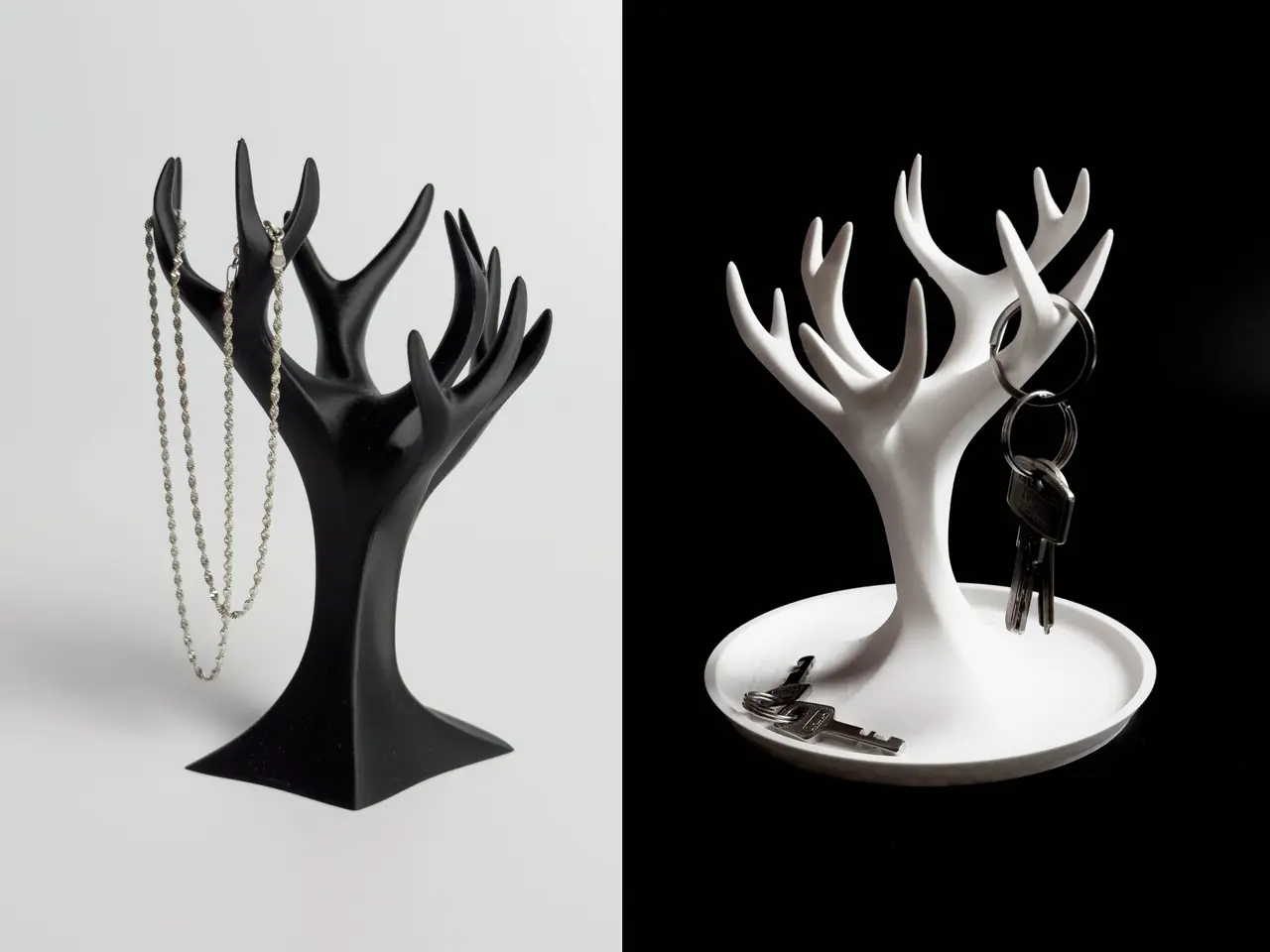 Key / jewelry organizer tree — modelo 3D