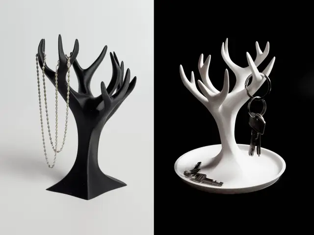 Key / jewelry organizer tree — modelo 3D