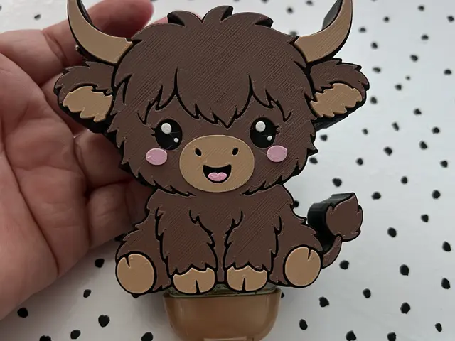 BBW PocketBac Highland Cow — modelo 3D