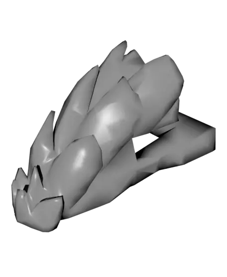 Low Poly Horse Puzzle – 14-Piece Assembly Sculpture — modelo 3D
