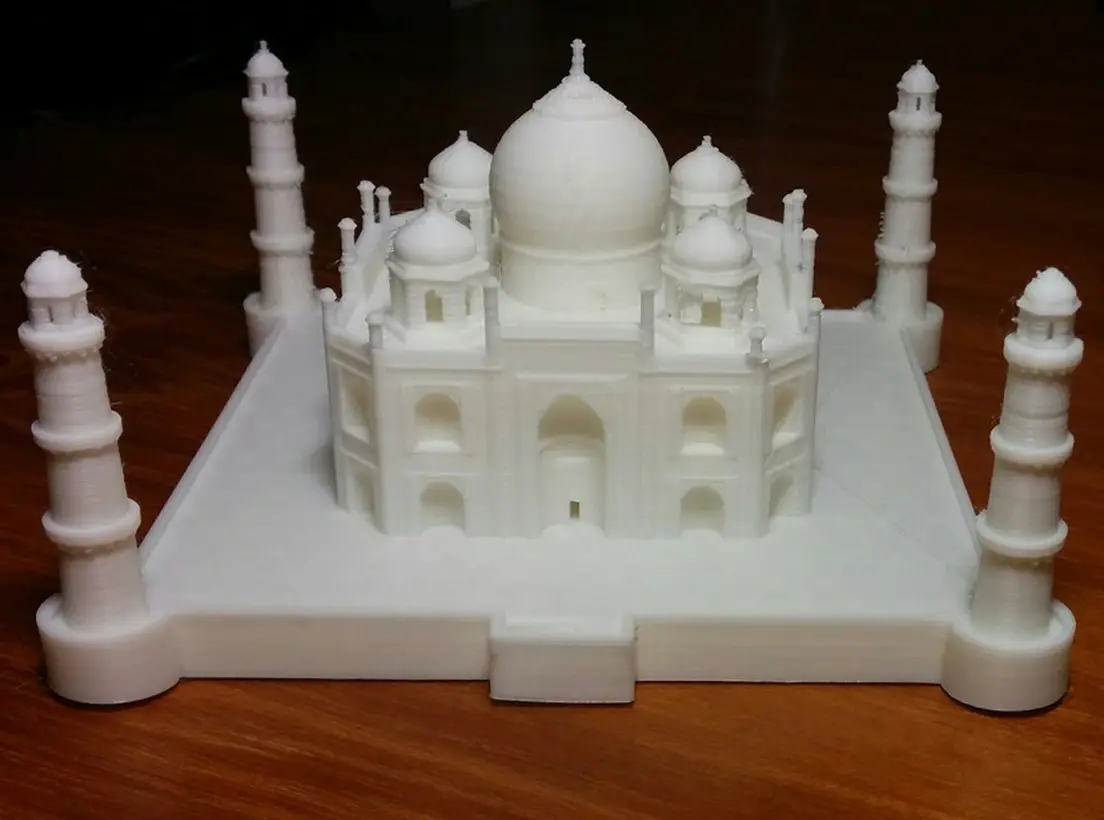 Nicely detailed model of the Taj Mahal — modelo 3D