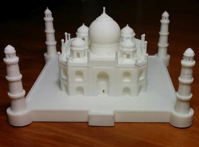 Nicely detailed model of the Taj Mahal — modelo 3D