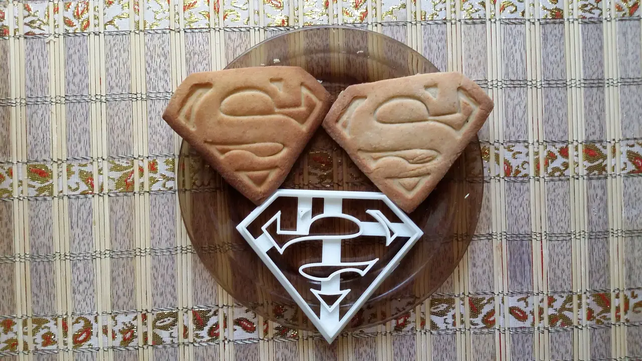 Superman Cookie Cutter — modelo 3D