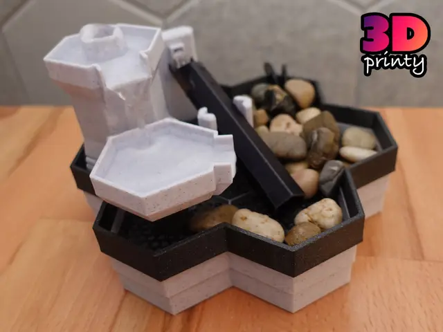 Modular Desktop Fountain — modelo 3D